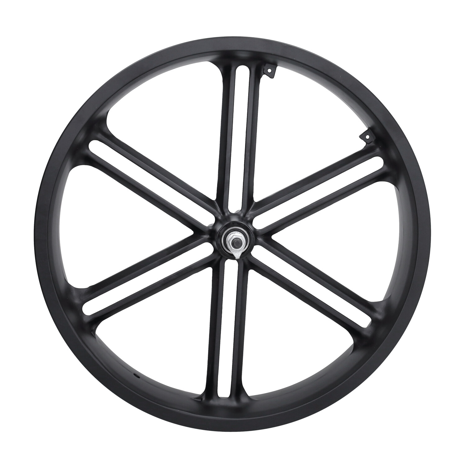 Voorwiel Mg Alloy 20 Inch Zwart Voor Fatbike V8 En V20 - Afbeelding 4