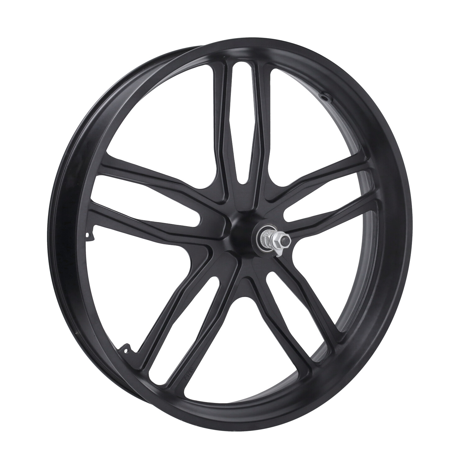 Voorwiel 20 inch zwart voor Fatbike V8 tot V20
