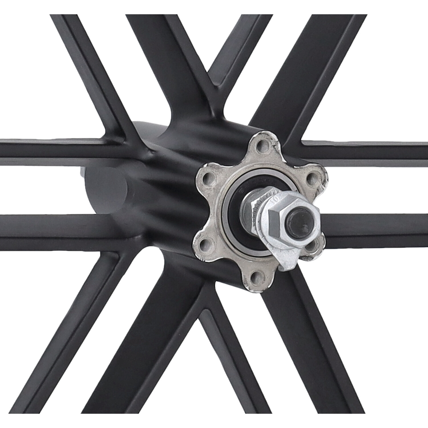 Voorwiel 16 Inch V8 Mini Zwart Fatbike - Afbeelding 2