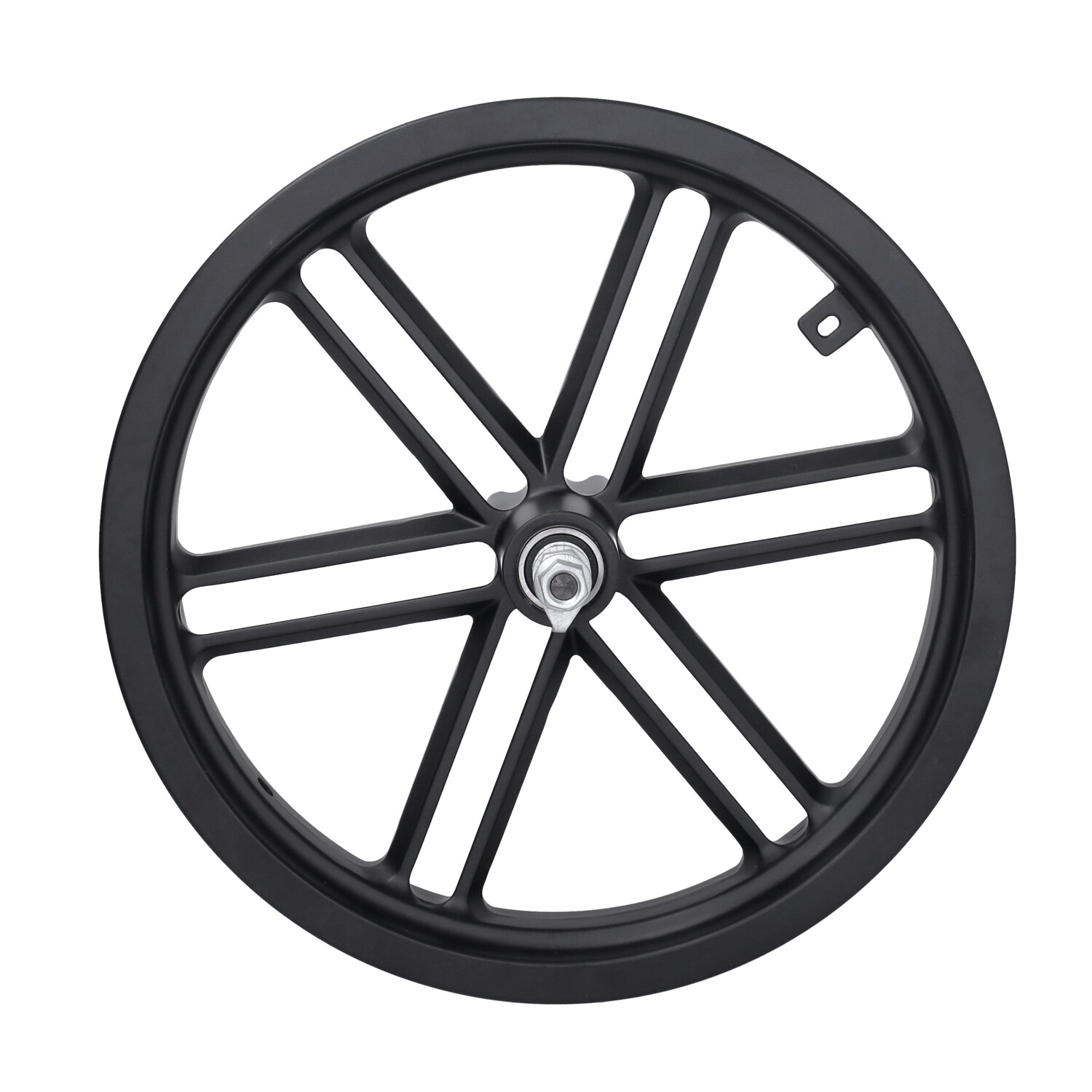 Voorwiel 16 Inch V8 Mini Zwart Fatbike - Afbeelding 5