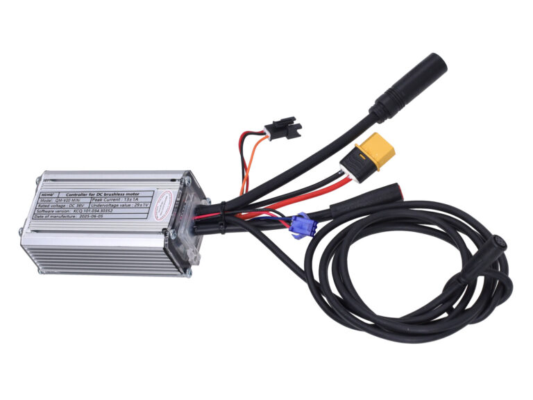 Controller unit 36V 13A zwarte stekker V20 mini fatbike