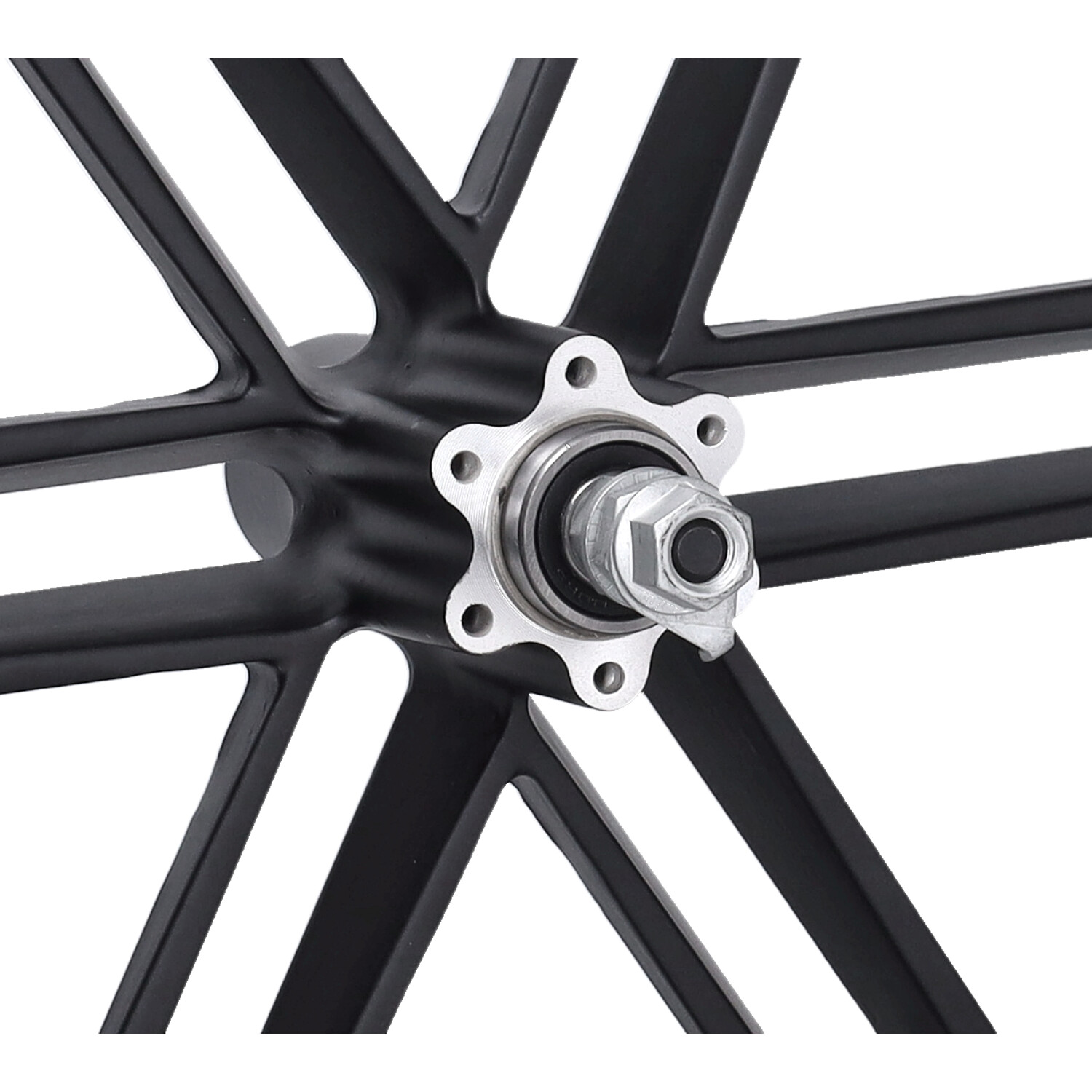 Voorwiel Compleet V20 Pro 20 Inch Zwart Voor Fatbike - Afbeelding 2