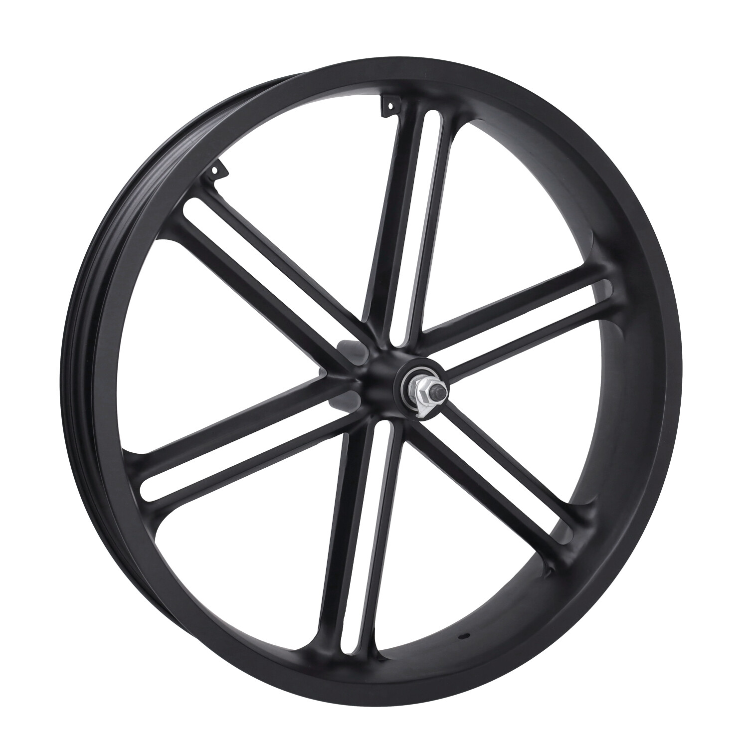 Voorwiel compleet V20 PRO 20 inch zwart fatbike wiel
