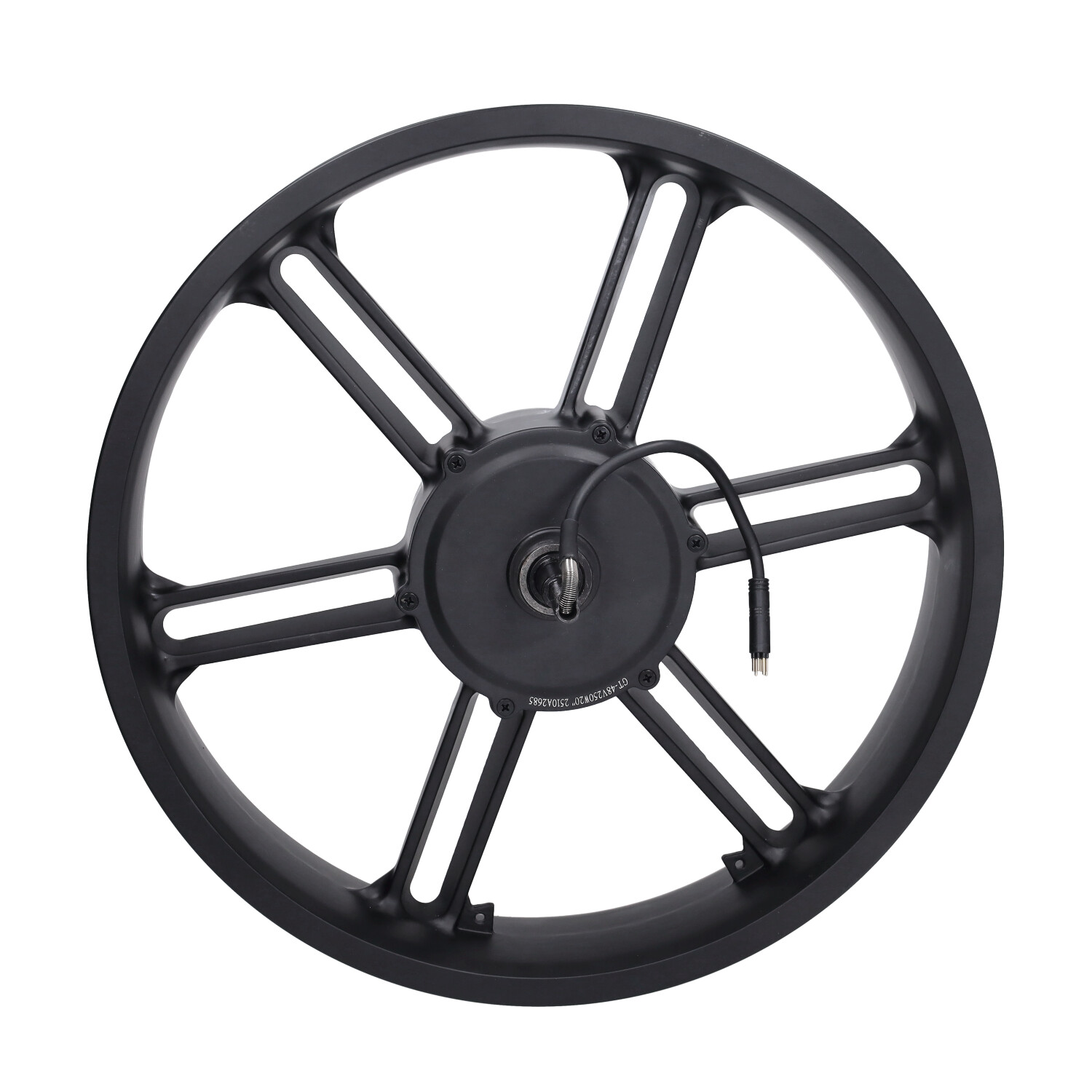 Achterwiel Met Naafmotor 48v 500w Voor Fatbike 20 Inch - Afbeelding 4