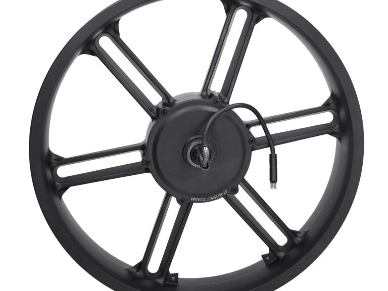 Achterwiel naafmotor 48V 500W zwarte stekker V8 20 inch fatbike