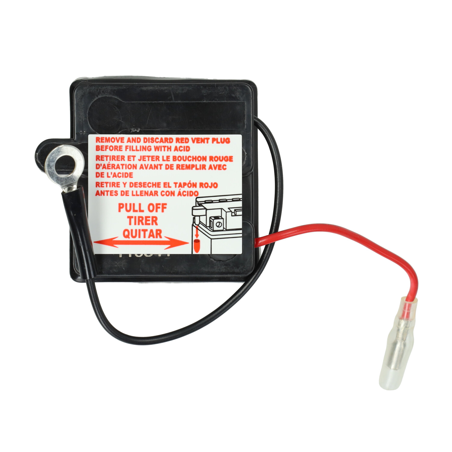 Accu 6n4a-4d 6v 4ah Voor Yamaha Fs1-dx - Afbeelding 3