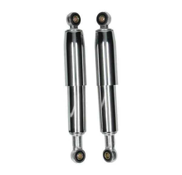 Schokbrekerset dicht 280mm chroom voor Yamaha FS1 set van 2