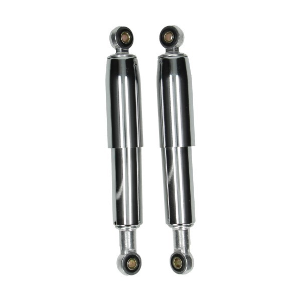 Schokbrekerset dicht 280mm chroom voor Yamaha FS1 set van 2