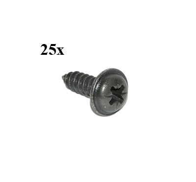 Parker beplating 4.8x19mm zwart