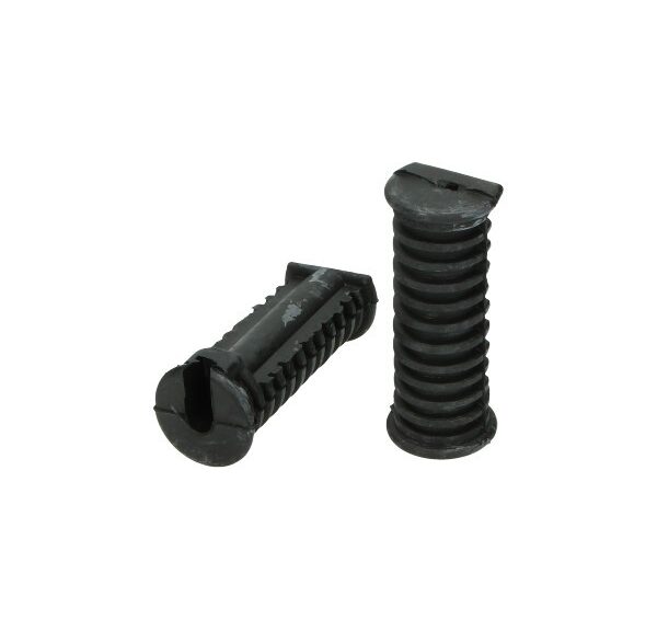 Voetsteunrubber set voor Yamaha FS1 brommer met grip