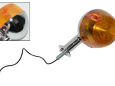 Chromen knipperlicht achter lang voor Yamaha FS1 brommer
