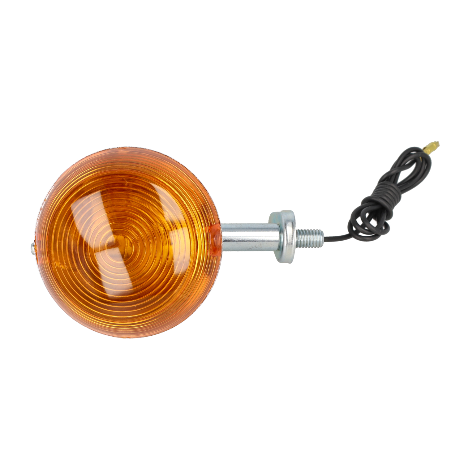 Plat chroom knipperlicht voorkant voor Yamaha FS1 brommer