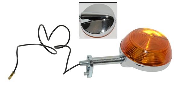 Chroom plat achterknipperlicht voor Yamaha FS1 nieuw type