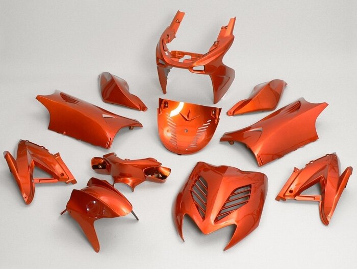 Plaatwerkset Dmp Special Amber Metallic 11-delig Voor Yamaha Aerox - Afbeelding 2