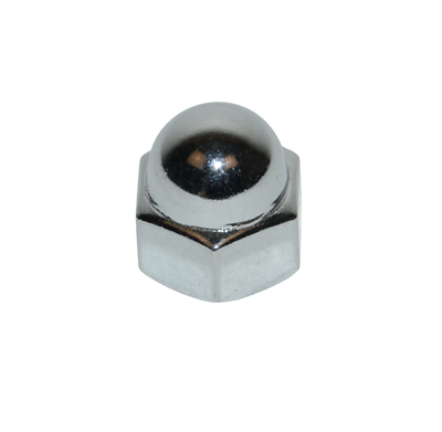 Moer schokbreker dun 12mm chroom fs1