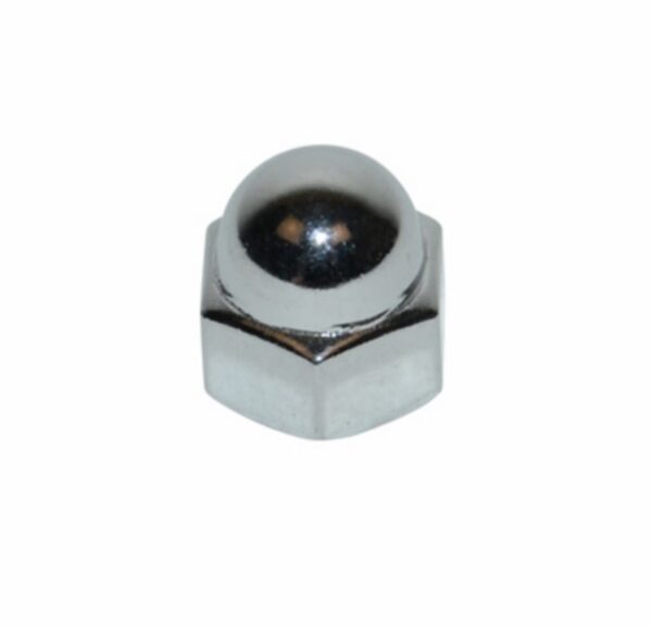 moer schokbreker dun yamaha 12mm chroom fs1