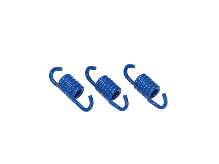 Trekveer Malossi set koppeling 107mm blauw 3-delig minarelli hor+vert