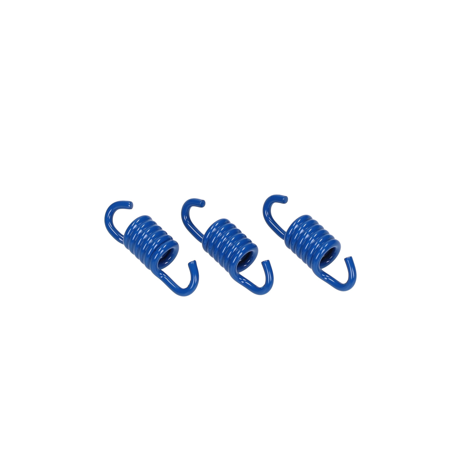 Malossi trekveer set 3-delig blauw 107mm koppeling Minarelli
