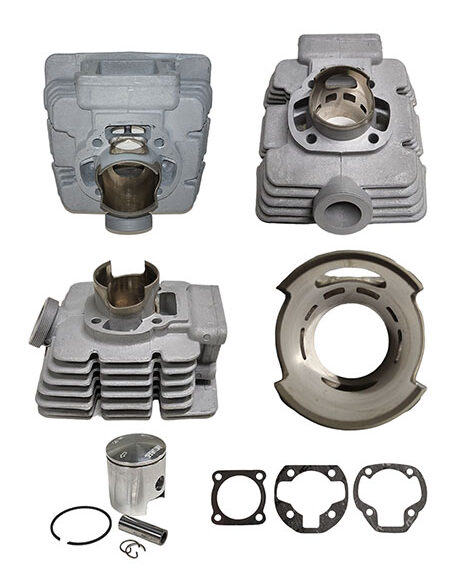 Cilinder airsal aluminium nikasil AC 70cc — geschikt voor Yamaha 45mm Dt-mx