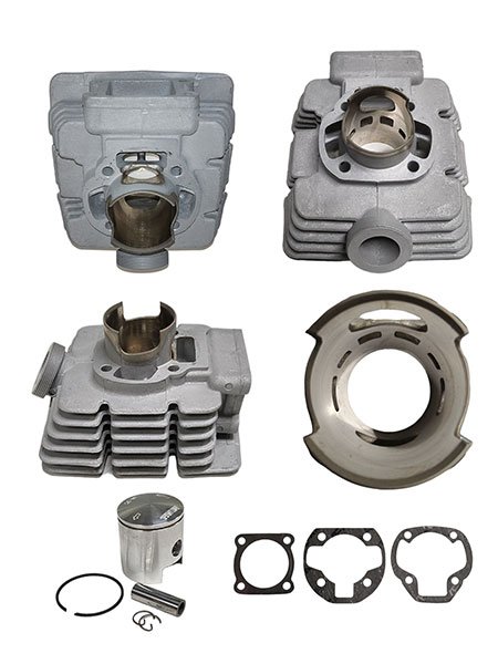 Airsal Nikasil aluminium cilinder 70cc voor Yamaha DT-MX RD-MX