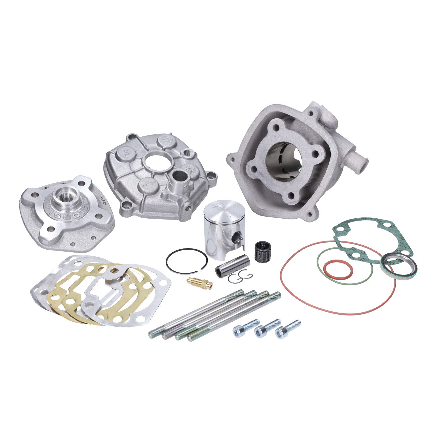 Malossi MHR Team cilinder met kop 50cc 40mm Minarelli horizontaal LC 2-takt