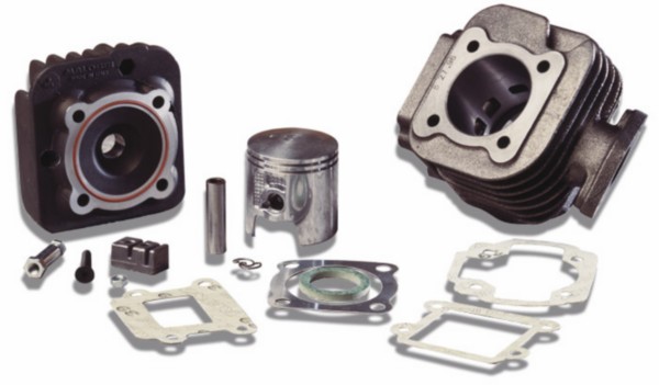 Malossi 70cc gietijzeren cilinder 47mm voor Minarelli verticaal 2-takt