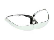 Aro cromado para farol com visual agressivo da DMP para scooter Yamaha Aerox.