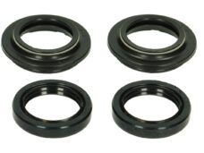 Keerringset DMP voorvork boven en onder Yamaha Aerox MBK Nitro