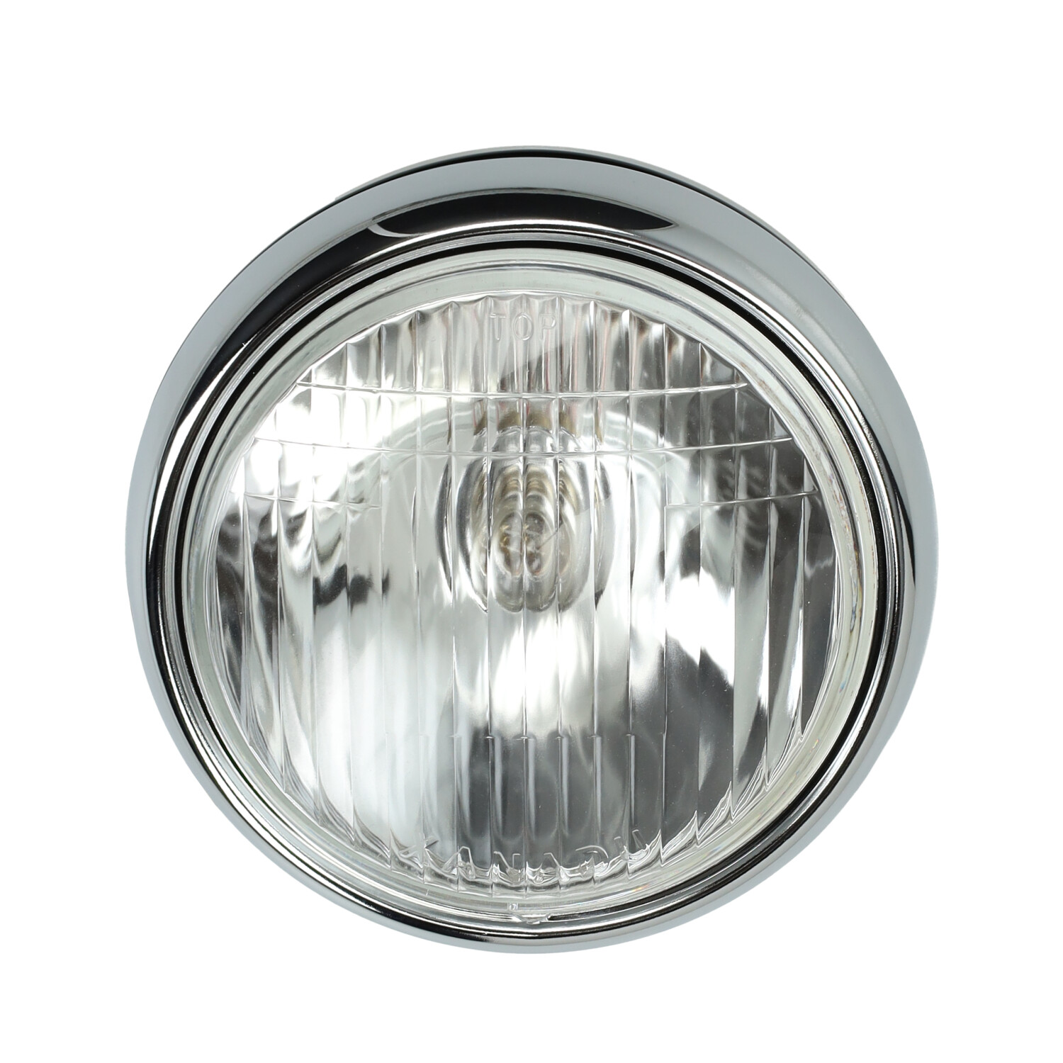 Koplamp Rond Compleet 145mm Zwart Voor Yamaha Fs1 - Afbeelding 3