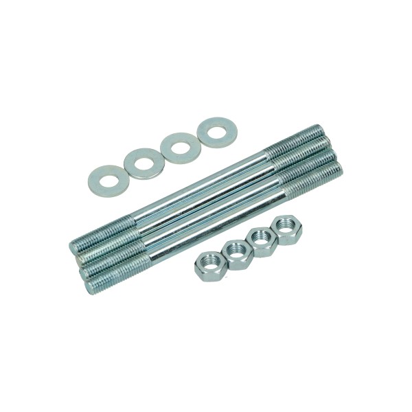 DMP cilinder tapeinden 110mm met moeren Minarelli horizontaal set 4 stuks