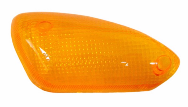 DMP oranje knipperlichtglas rechtsvoor voor Yamaha Aerox stuurkap