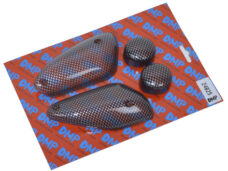 DMP knipperlichtglasset klik carbon Yamaha Aerox MBK Nitro
