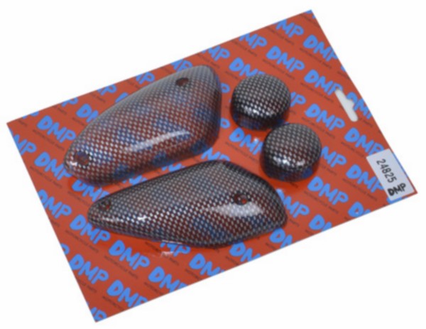 DMP knipperlichtglasset carbon voor Yamaha Aerox oud type en MBK Nitro