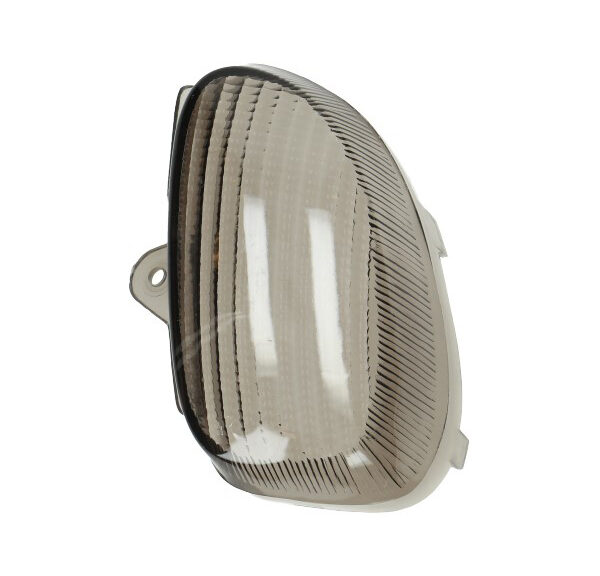 Knipperlichtglas DMP rechtsachter wit smoke