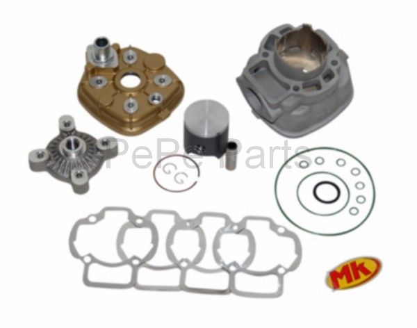 Metrakit Pro Race 3 70cc cilinderkit voor Minarelli horizontaal vloeistofgekoeld