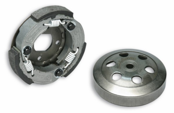 Malossi Fly System koppelingset 107mm met huis voor Minarelli horizontaal motorblok