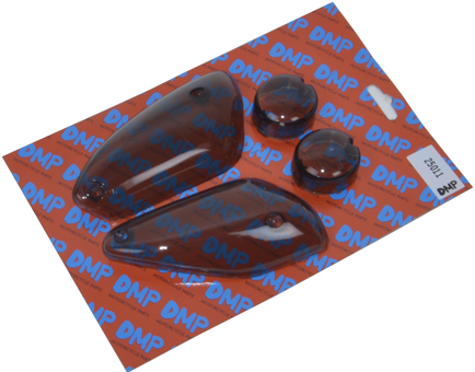 Knipperlichtglasset DMP schroef smoke->transparant aerox