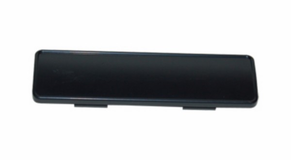 DMP framenummerklepje zwart voor Yamaha Aerox beenschild tot 2012