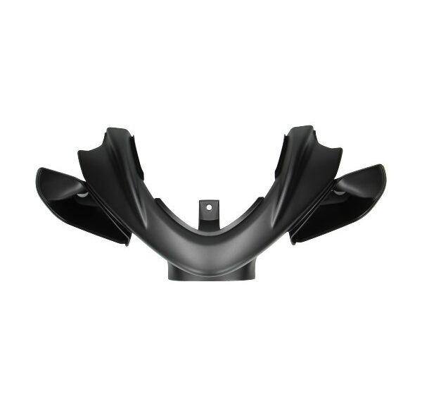 Originele Yamaha Aerox bovenste stuurkap mat zwart MSM2
