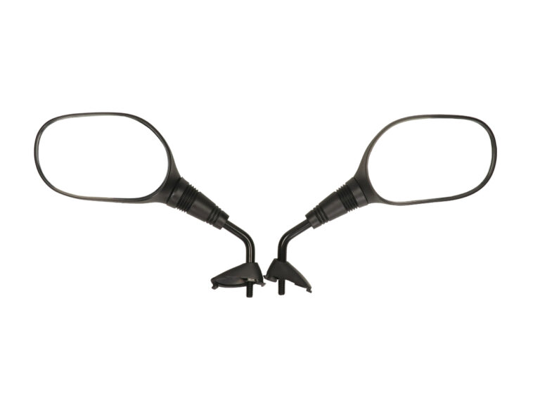 Spiegelset DMP origineel model E-KEUR m8 zwart neo