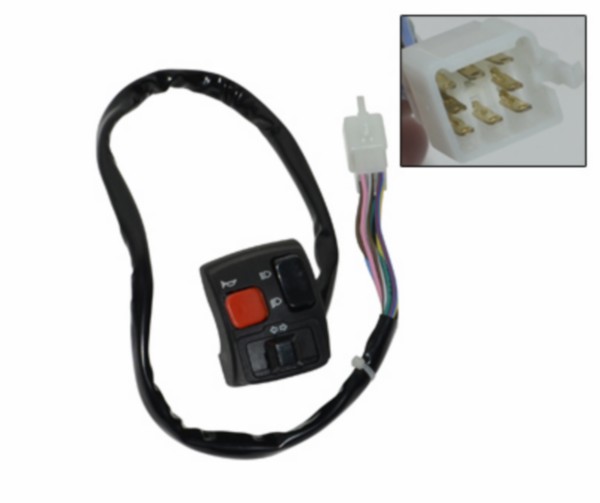DMP linker stuurschakelaar voor Yamaha Aerox Jog en MBK Booster