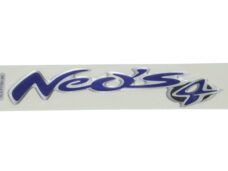 Originele Yamaha Neo 4T zijscherm sticker woord OEM