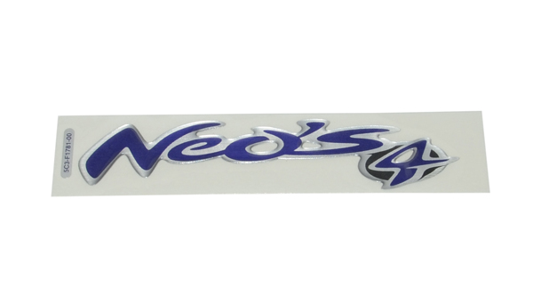 Sticker Yamaha origineel zijscherm woord — geschikt voor Yamaha Neo's 4 Neo