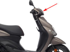 Yamaha Neo alkuperäinen ohjaustangon suoja titaaninruskea harmaa OEM 5C3F614300P9