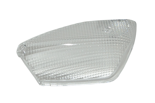 Knipperlichtglas DMP linksvoor wit aerox