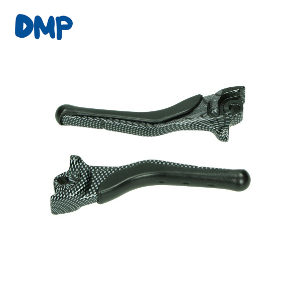 Remgreepset DMP carbon uitvoering voor Yamaha Aerox