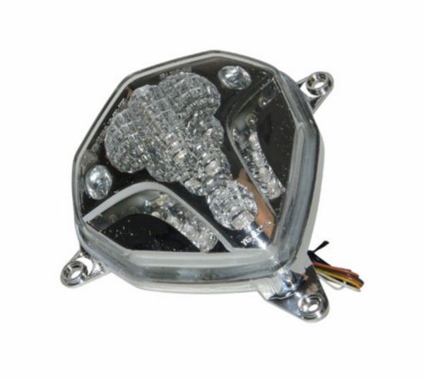 achterlicht DMP + knipperlichten led aerox 2013
