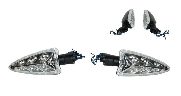 Knipperlichtset DMP LED achter aerox
