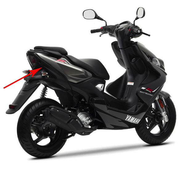Houder Yamaha origineel — geschikt voor Yamaha Achterlicht Aerox
