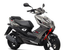 Yamaha Aerox alkuperäinen ajovalo OEM 2013 1PHH43002000